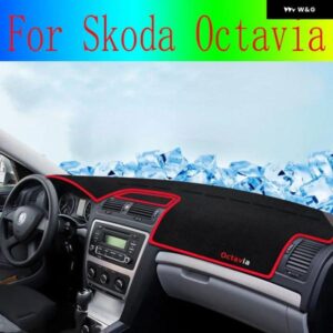 シュコダ オクタヴィア ダッシュボード カバー マット回避ライト パッド インストルメント パネル カーペット 2007-2014 アクセサリー インテリア オブジェ