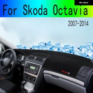 シュコダ オクタヴィア 2007-14 ダッシュボード カバー ダッシュマットサンシェード パッド インテリア アクセサリー