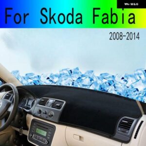 シュコダ ファビア 2008-14 ダッシュボード カバー マットサンシェード 回避ライトパッド カーペット抗 UV ケース