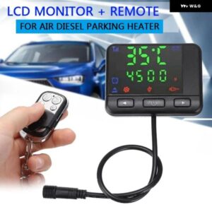 パーキング ヒーター LCDモニター コントローラ ー 燃料オイルヒータースイッチ+リモコン バッテリー含まず