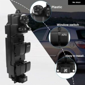 NOUVEAU COMMUTATEUR DE LEVE-VITRE ELECTRIQUE A CONDUITE A DROITE RHD ADAPTE POUR MAZDA 2 6 2008-2012 D652-66-350A