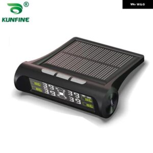 スマートカー TPMS タイヤエア圧 システム 太陽エネルギー TPMS デジタル LCD ディスプレイ 自動車セキュリティ警報 システム インナーセンサー