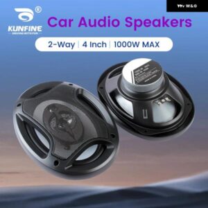 6 9インチ 1000ワット 2 ウェイ車同軸オート オーディオ 音楽 ステレオ フルレンジ周波数 HIFI スピーカー 非破壊設置
