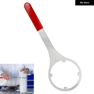 4.8インチ 金属水 フィルター ハウジング レンチ 金属スパナツールカーアクセサリー