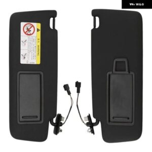 ゴルフ 7 スポーツ バン ジェッタ MK7 T-クロス パサート B8 CC E- ゴルフ T-ROC フロント サン バイザー パネル 化粧鏡付き