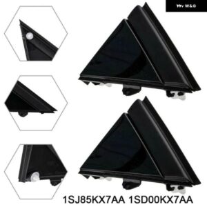 車左右ドアミラー 旗カバー モールドトライアングルカバー フィアット 500 2012-2019 1SH17KX7AA 1SH16KX7AA