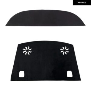 TESLA MODEL 3 HIGHLAND 2024 ダッシュボード カバー +リアウィンドウノンスリップマット スエード ダッシュボード パッド ダッシュマット