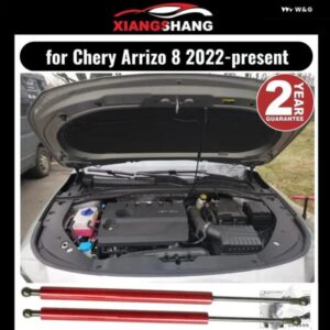 ボンネット ダンパー CHERY ARRIZO 8 2022-PRESENT ガスストラットリフト サポート フロント ボンネット ガス スプリング ショック アブソーバー
