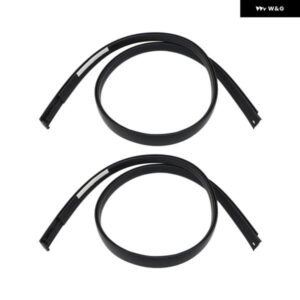 左+右ルーフモールディング トリム シールストリップ 75551-0C060 75552-0C060 ルーフラバーストリップ タンドラ クルーマックス 2007-2021 4 フルドア