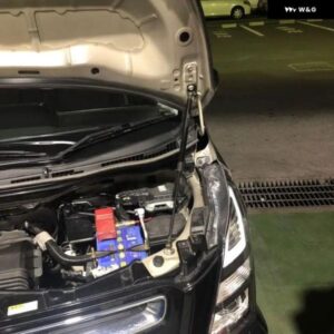 スズキ ボンネット フード ストラット ワゴンR MH35S/MH44S 6代目 2017年～ マツダ フレアリフト対応 フロントカバー カスタム
