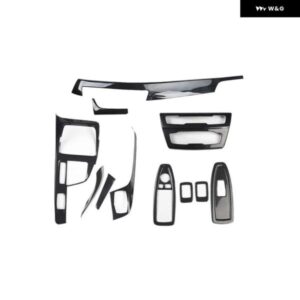 BWM X2 F39 2018-23 プラスチック カーボン スタイル 室内 装飾 アクセサリーギアドア トリム ステッカー