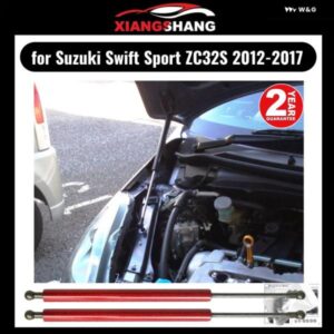 スズキ スイフトスポーツ ZC32S 2012-2017 フロント ボンネット フード ガスストラット カーボン スプリング ダンパー リフト サ