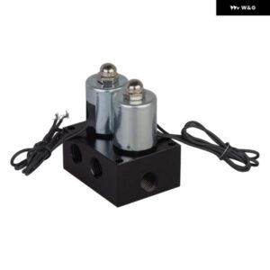 12V 20BAR ソレノイド バルブ エアライドサスペンション マニホールド バルブ エア圧ショック アブソーバー ダブル ソレノイド バルブ セット