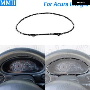 アキュラ インテグラ 1994-2001 カーボン ダッシュボードスピード メーター サラウンドカバー 車室内 装飾 アクセサリー ステッカー