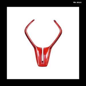 カーボンステアリング パネル カバー トリム インフィニティ Q50 Q60 2018 -2022 インテリア