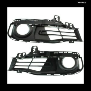 フロント バンパー グリル フォグライト ランプカバー トリム インサート 51117396877 51117396878 F30 320I 328D 330E 330I