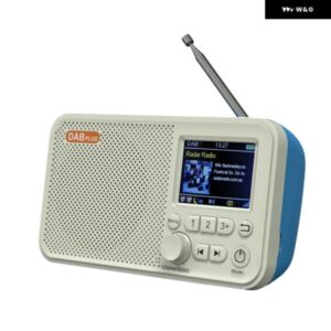 ポータブルDAB/DAB+ FMデジタル ラジオ BLUETOOTH TFカードMP3再生2.4インチカラーLCDスクリーン付き