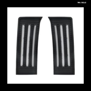 LED デイタイム ランニングライト フォグランプ ウインカー 2色ストリーマーステアリングに