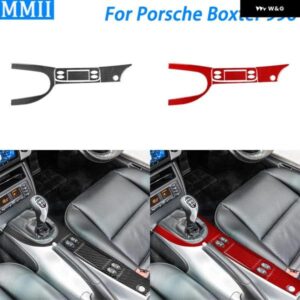 シェポル ボクスター 996 1998-2004 カーボンセンター コンソール ギア シフト パネル 装飾 カバー カー インテリア アクセサリー ステッカー
