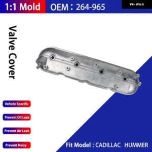 エンジン バルブ カバー 264965 アルミとガスケットフィット GMC SAVANA ISUZU ASCENDER HUMMER H2 H3 CADILAC ESACALADE 264-965