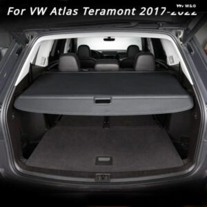 リアカーゴカバー フォーク スワーゲン VW アトラス テラモント 2017-2022 プライバシー トランク スクリーン セキュリティ シールド シェード アクセサリー