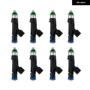 8個 燃料 インジェクター キャデラック SRX XLR STS 2007-2009 DTS 2006-2011 4.6L V8 0280158083 12597871 217-2443 4G1997 FJ721 832-11206