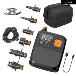 SUPボートアクセサリー高圧25PSI スタンド アップパドルSUP ポンプ インフレパドルボード ポンプ パドルボードテントマットレス