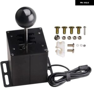 シミュレーションゲームPC USB H ギアロジクール G29 G25 G27 G920 T300RS/GT ETS2 SIMRACING シーケンス機能 6 + R