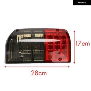 1ペア LED 電球 テールライト 動作パトロール 1988-1997 26555-05J00 リア バンパー ウィンカーランプ レッド +