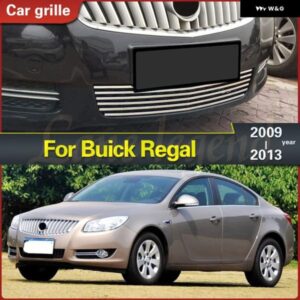 ステンレス フロントセンターレーシングメッシュ バンパー グリル ビレット グリル カバー ビュイットクリーガル 2009-2013 レーシング グリル