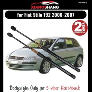 2個リアテールゲート ダンパー フィアットSTILO 192 5ドア ハッチバック 2000-2007テールゲート スプリング トランク ガス ブーツ 充填ガスストラット