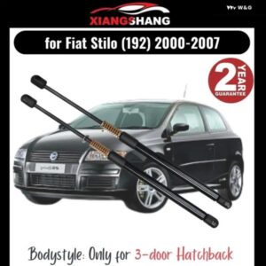 2個 リアテールゲート ダンパー フィアット STILO 192 3ドア ハッチバック 2000-2007 テールゲート スプリング トランク ガス ブーツ 充填ガスストラット