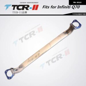 サスペンションボディ補強インフィニティ Q70 ストラットバーカーアクセサリースタビライザーバーテンション 合金 ロッドに適合
