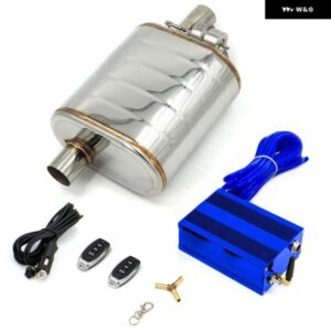 2インチ2.25インチ 2.5インチ 3インチ マフラーダンプ バルブ ステンレス 電気排気カットアウト リモコンセット OBD コントロール