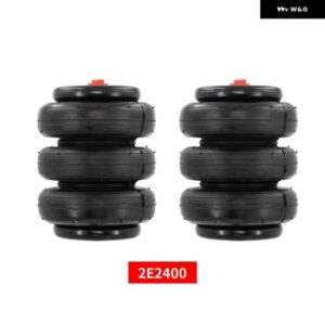 2PCS-3E2400 エアサスペンション ショック アブソーバー エア スプリング ベローゴム エア スプリング エアライド衝撃吸収 トラック ピックアップ トラック
