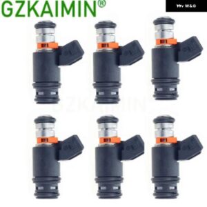 セット 6個 燃料 インジェクター ゴルフ ジェットタ 99-02 EUROVAN 97 99-00 V-W JET-TA 021906031D FJ573 M739 4J1612 IWP-022 IWP022