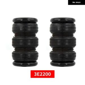 2PCS-3E2200 エアサスペンション ショック アブソーバー エア スプリング ベローゴム エア スプリング エアライド衝撃吸収 トラック ピックアップ トラック