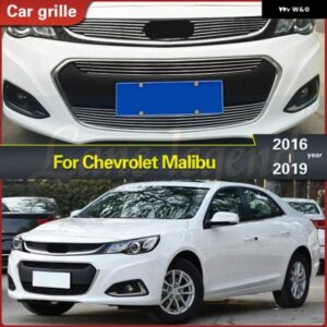 シボレー ステンレス フロントボトム グリル モールディングカバー 装飾 アクセサリー 2016-2019 マリブ グリル
