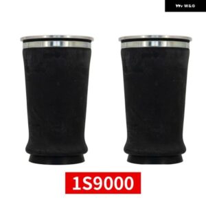 2個 1S9000 エアライド スプリング サスペンション W21-760-9000 エアシングルポート トラック ゴム衝撃吸収袋
