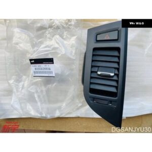 パジェロ V93V97V87 エア アウトレット インパネ 左ハザードランプスイッチ付き 8030A368XA MY2008-2014 ブラック