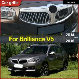 ブリリアンス V5 2014 2015 2016 フロント バンパー グリル アッパー グリル ステンレス カーパーツ レーシング グリル