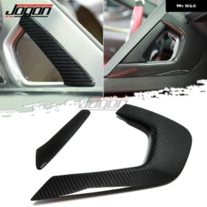 シボレー 2個 コルベット C7 ZR1 Z06 2014-2018 2019 カーボンセンター コンソール ハンドルカバー トリム アップグレー