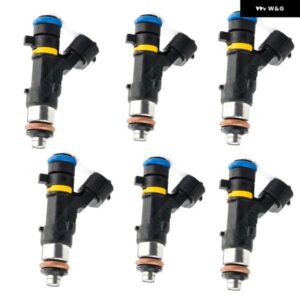 6個 燃料噴射プロセッサ 0280158042 16600CD700 16600CD70A インフィニティ FX35 G35 M35 350Z ムラノ