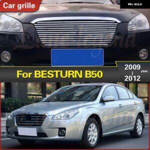 フロント バンパー 防虫ネットベントカバー BESTURN B50 2009-2012 フロント グリル メッシュカバー エアインレットベント パネル レーシング グリル