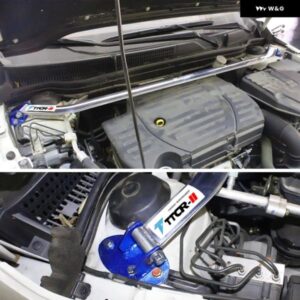 スズキ VITARA 2016-2023 S-CROSS シャーシ部品 ストラットバーボディ補強 アンチチルトプルロッドアクセサリー 揺れサスペン