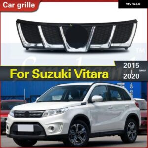 スズキ ABS素材 フロント グリル レーシング グリル VITARA 2015 2016 2017 覚悟カー スタイリング 車アクセサリー