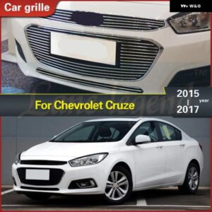 シボレー 304 ステンレス フロント グリル レーシング グリル グリル カバー トリム クルーズ 2015 2016 2017 レーシング グ