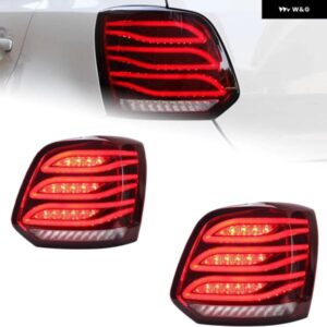 カー スタイリング テールランプポロ LED テールライト 2009-2017 ポロテール LIGHS LED DRL ダイナミ信号ブレーキリバース自動車アクセサリー