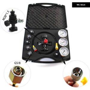 掘削機 カンタンアキュムレータ 充電 システム 圧力計診断ツール 10MPA/25MPA/40MPA カンタンアキュムレータ