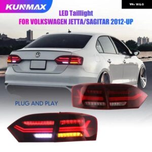 テールライト 発現 VW ジェッタ MK6 SAGITAR 2012-2014 ブレーキライト ウィンカー灯車 LED テールライト